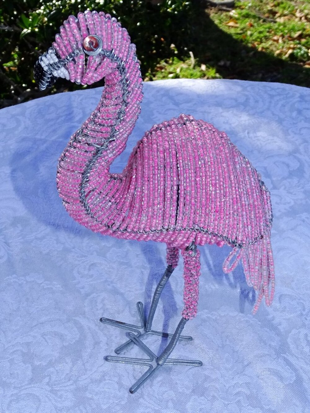 Handcrafted Florida Artesian Baby Flamingo